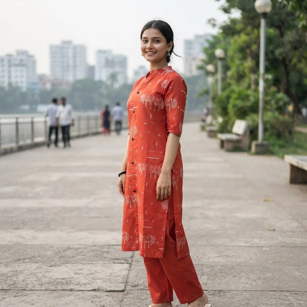 Readymade Two Piece Kurti