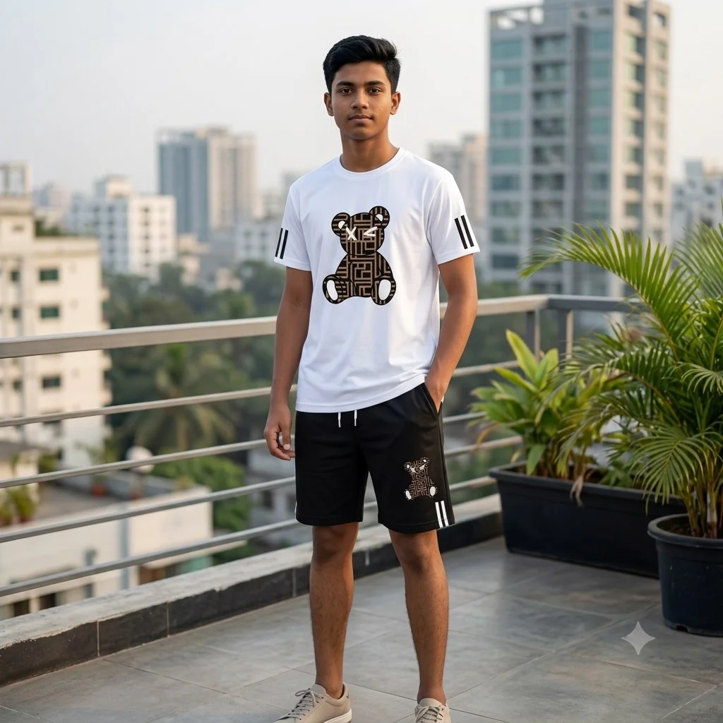 Mash T-Shirt and Short Pant Set