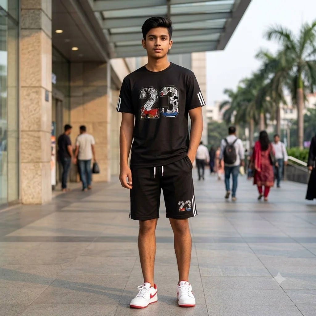 Mash T-Shirt and Short Pant Set