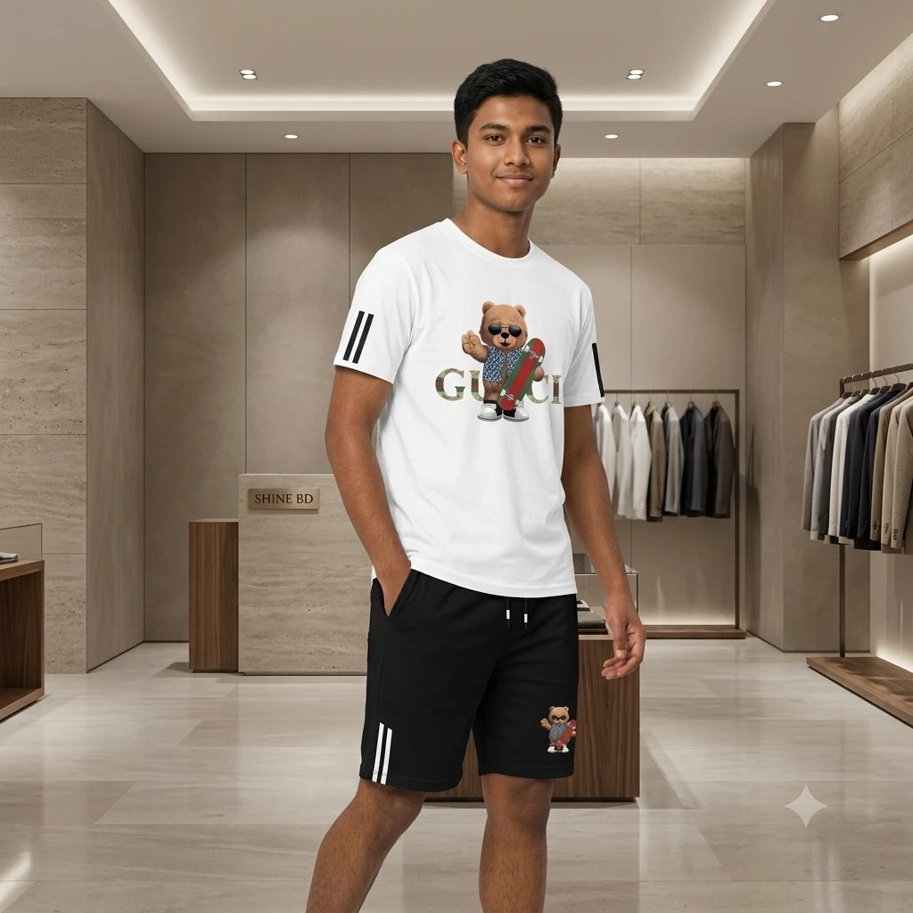 Mash T-Shirt and Short Pant Set