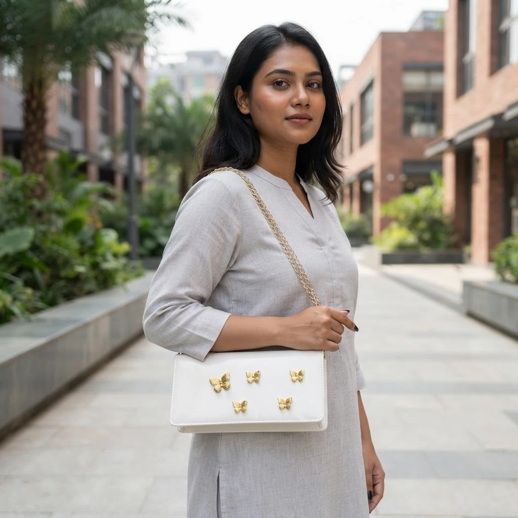 Buterfly party shoulder bag