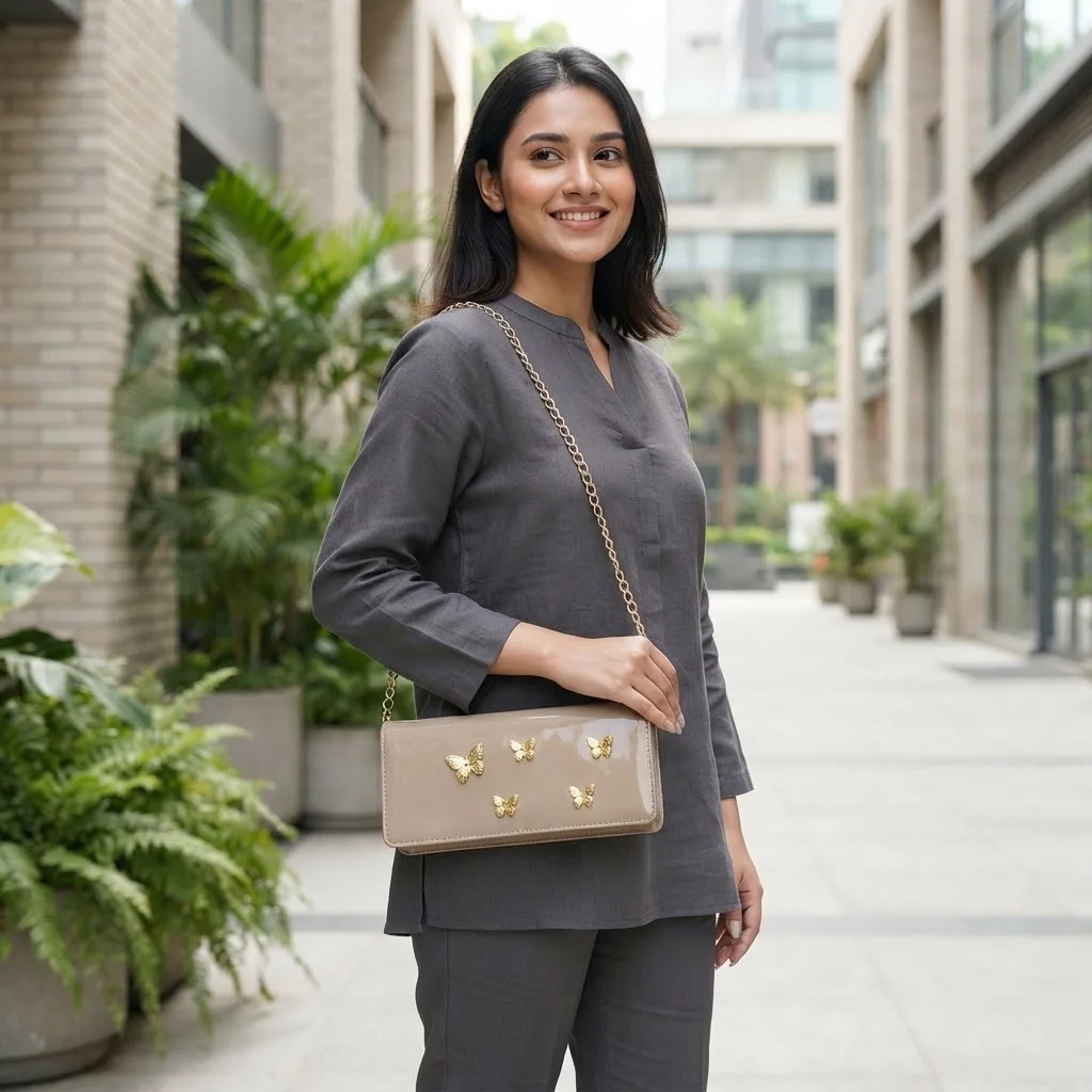 Buterfly party shoulder bag