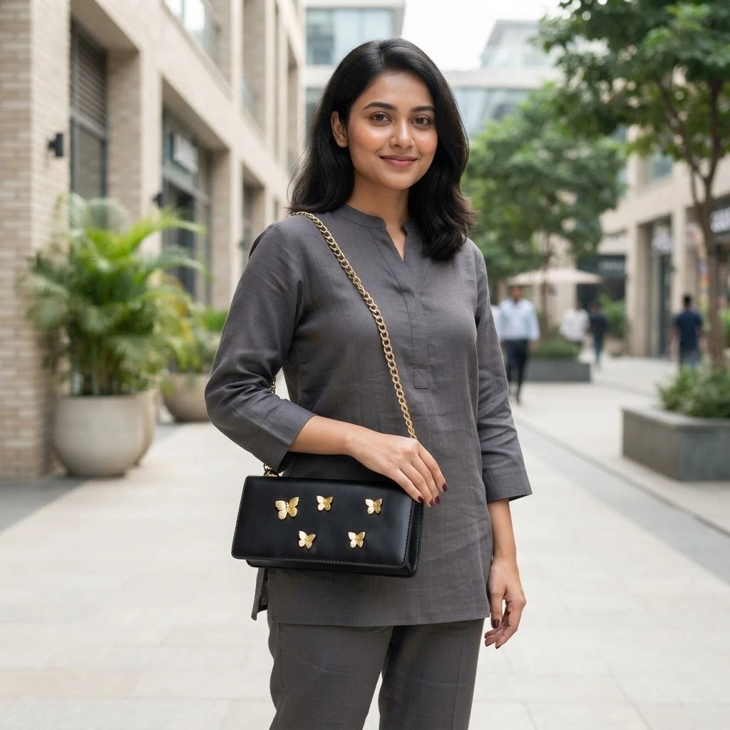 Buterfly party shoulder bag
