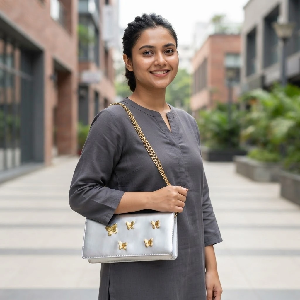 Buterfly party shoulder bag