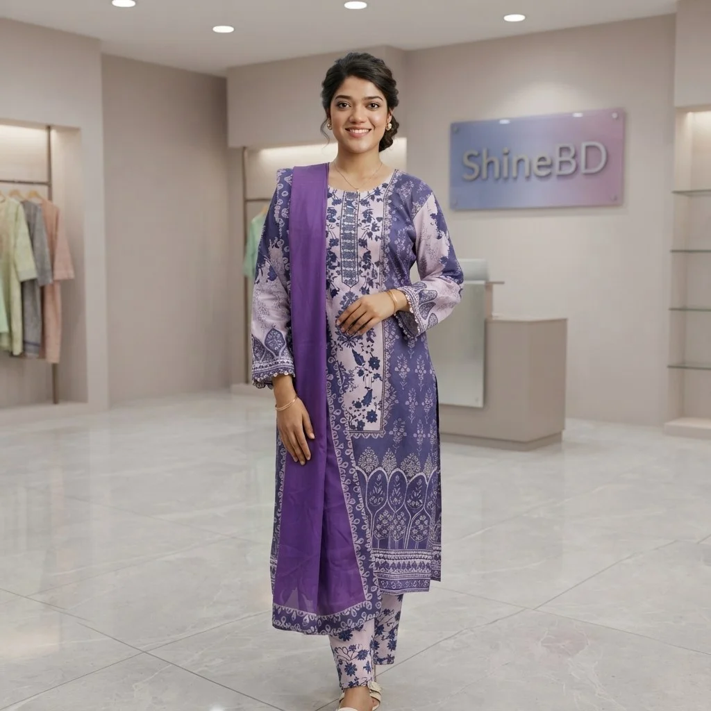 Dubai Silk Three Piece