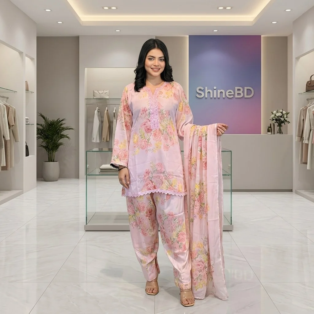 Pakistani Inspired Three peace