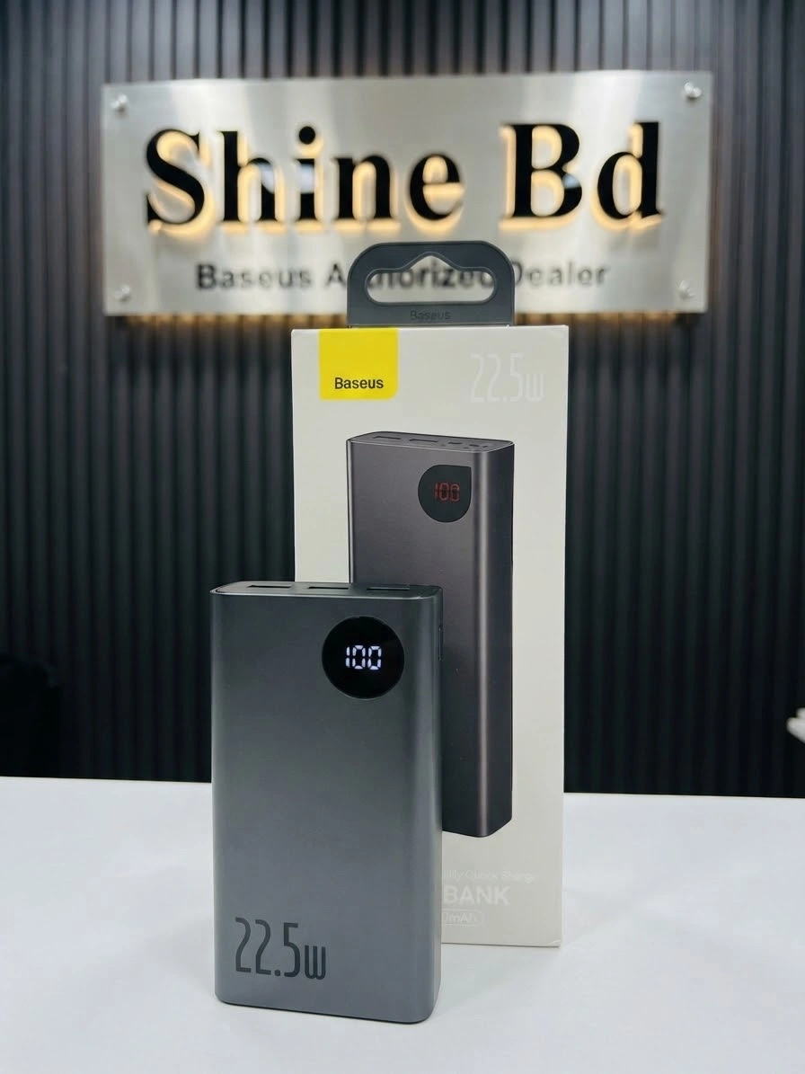 Baseus Power Bank Adaman 22.5w 20000Mah 3 month warrenty