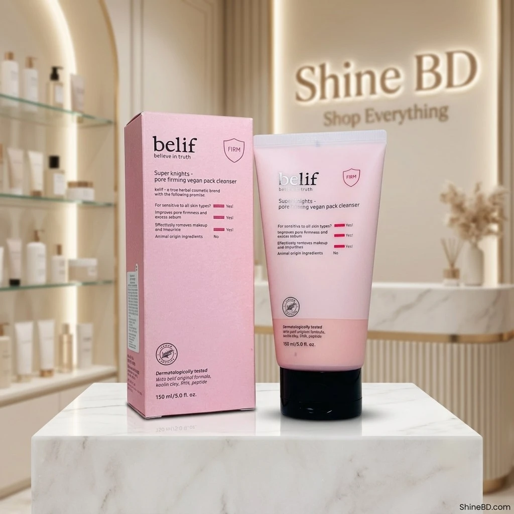 Belif Super Knights- Pore Firming Vegan Pack Cleanser 150 ml