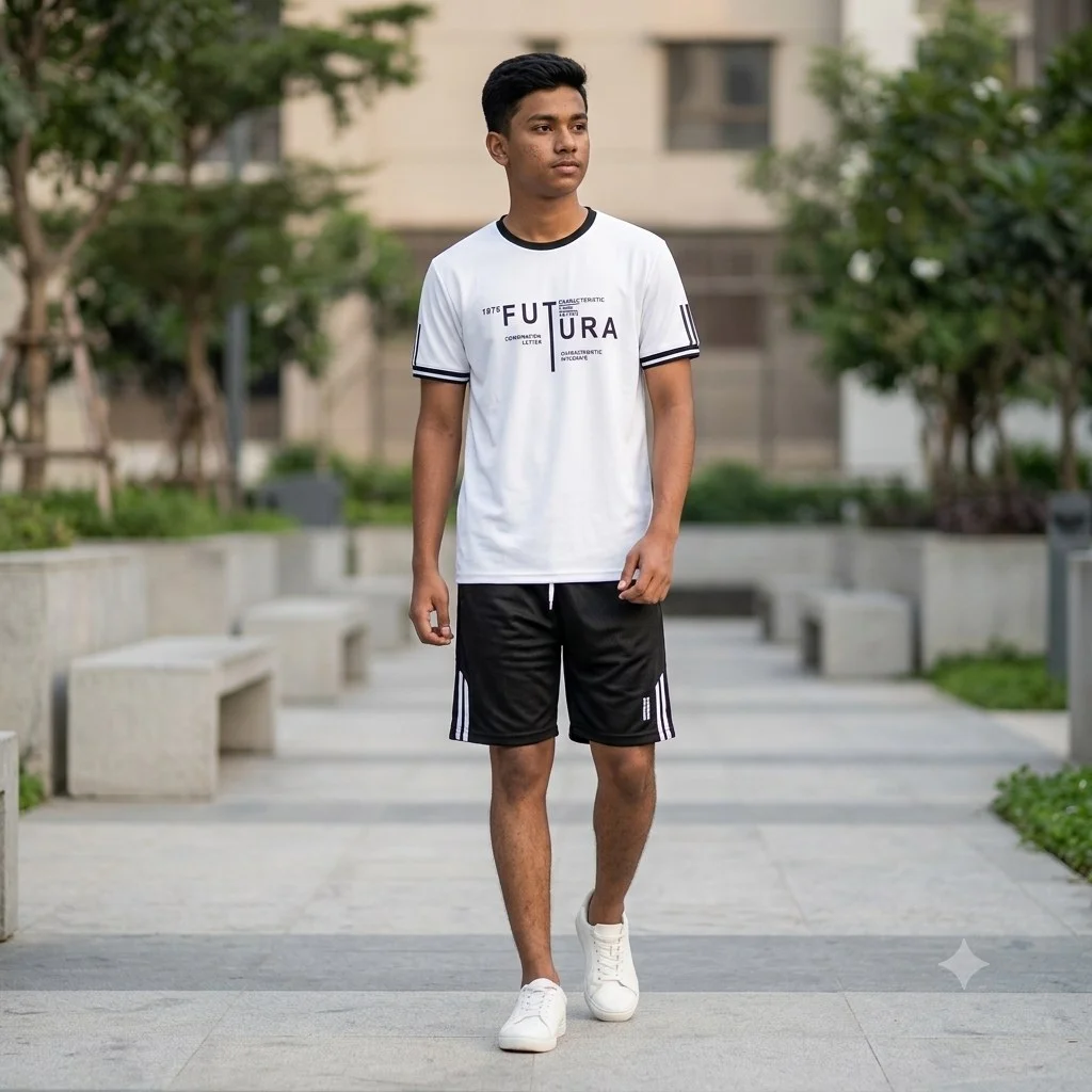 Mash T-Shirt and Short Pant Set