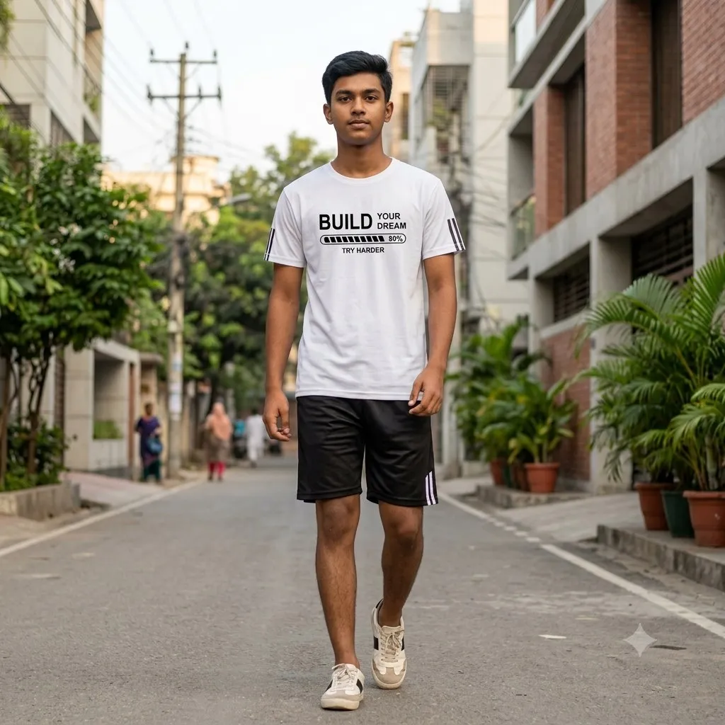 Mash T-Shirt and Short Pant Set
