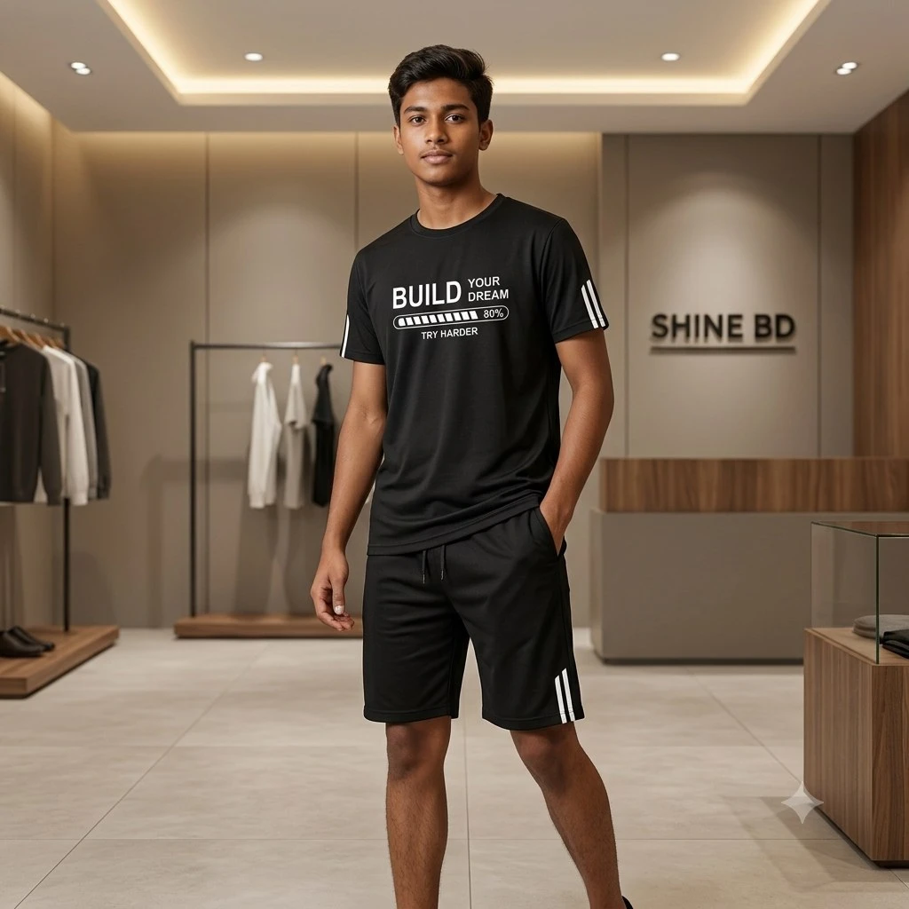Mash T-Shirt and Short Pant Set