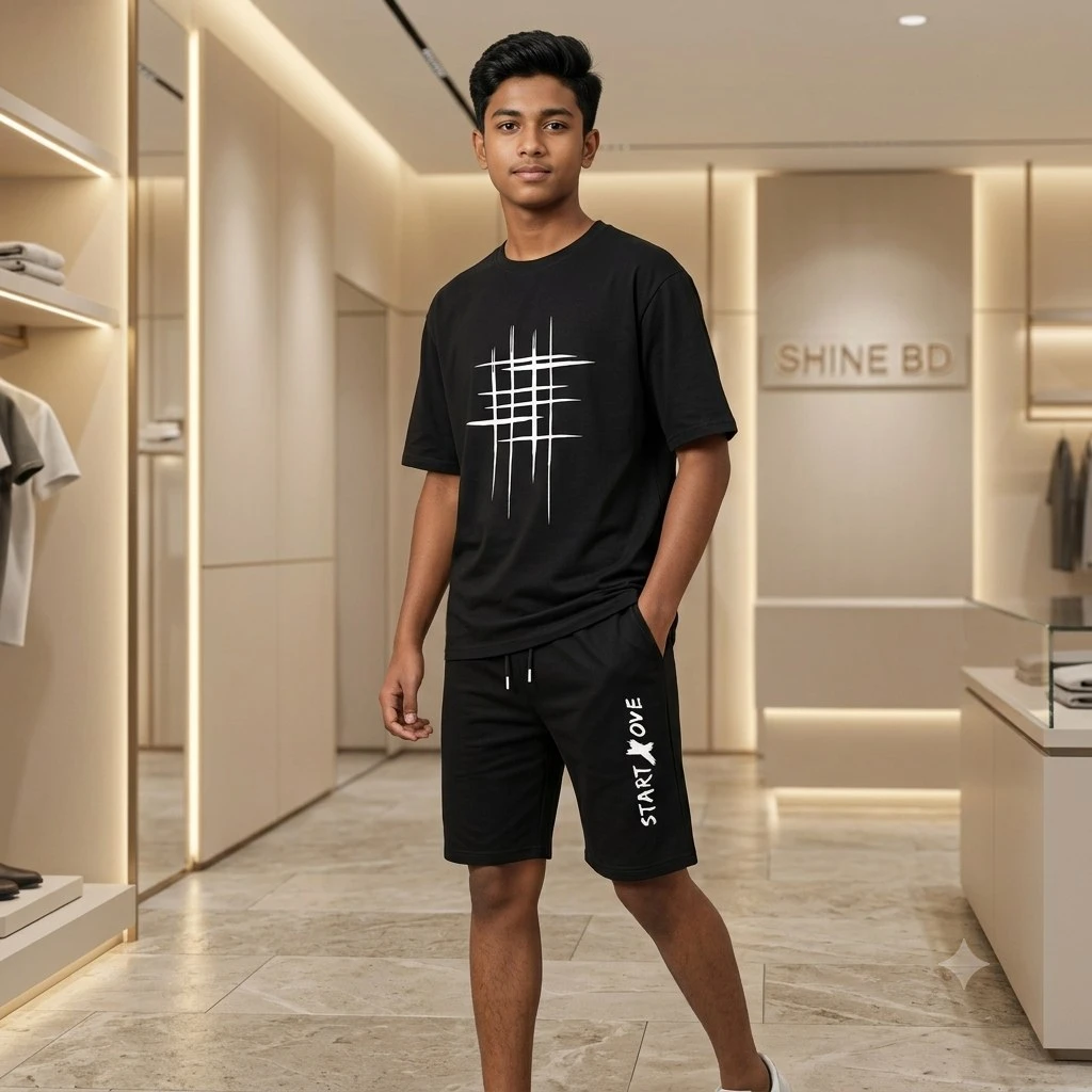 Mash T-Shirt and Short Pant Set