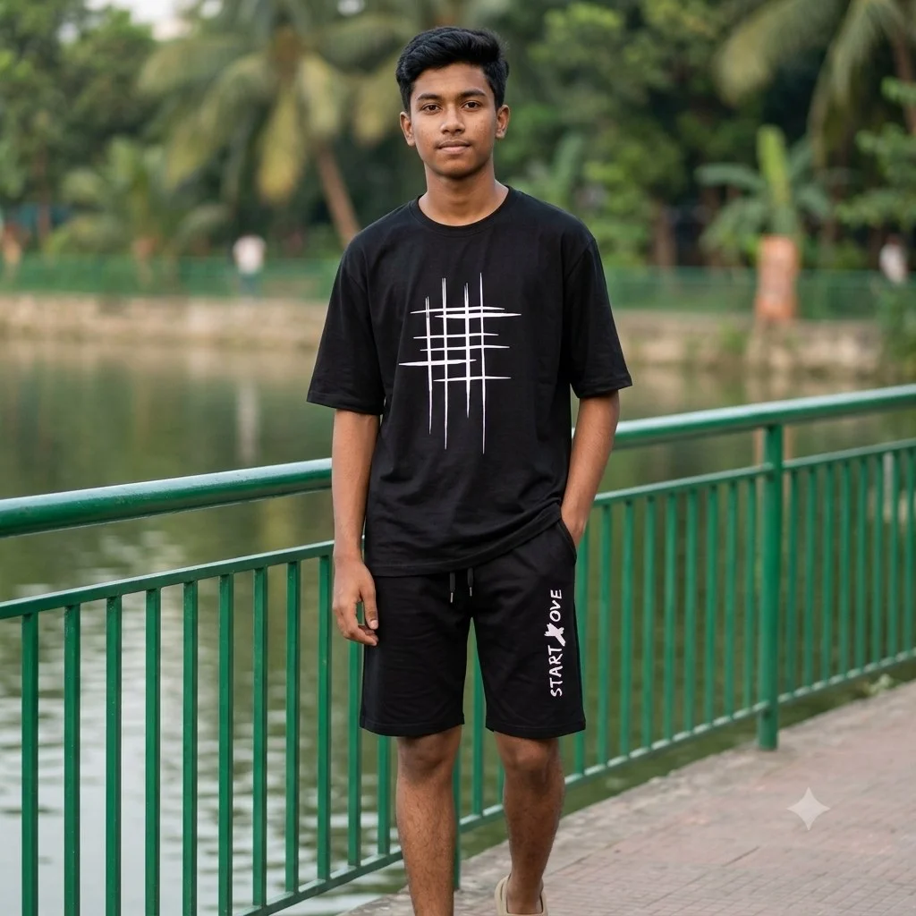 Mash T-Shirt and Short Pant Set