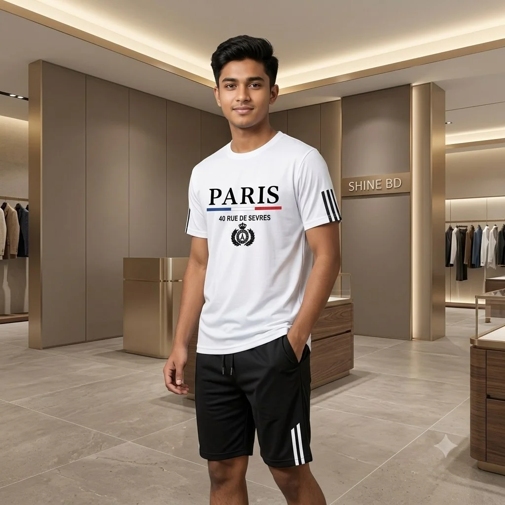 Mash T-Shirt and Short Pant Set