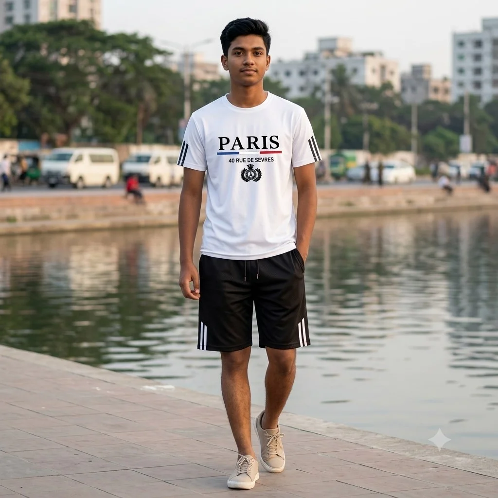 Mash T-Shirt and Short Pant Set