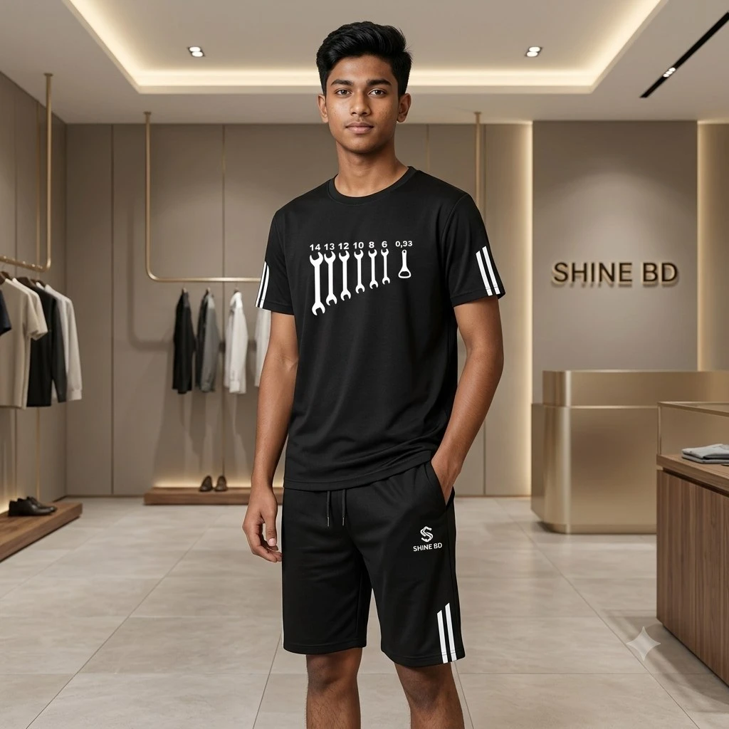 Mash T-Shirt and Short Pant Set