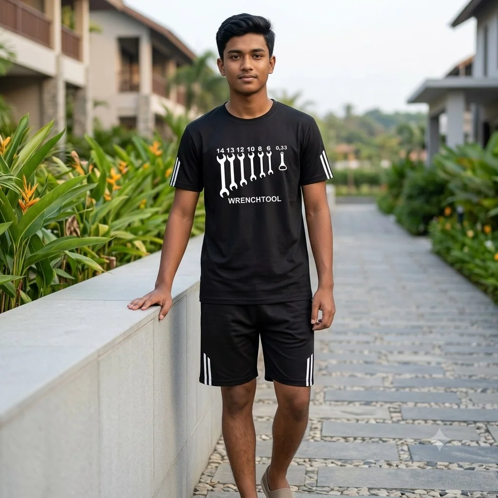 Mash T-Shirt and Short Pant Set