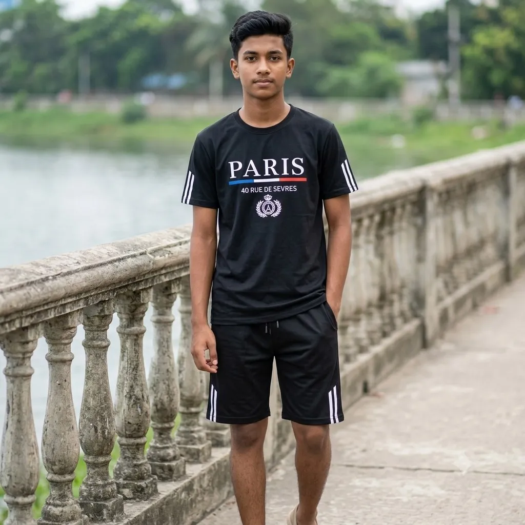 Mash T-Shirt and Short Pant Set