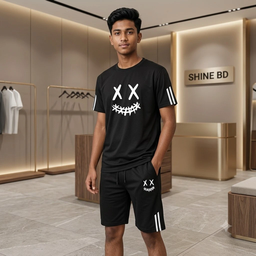 Mash T-Shirt and Short Pant Set