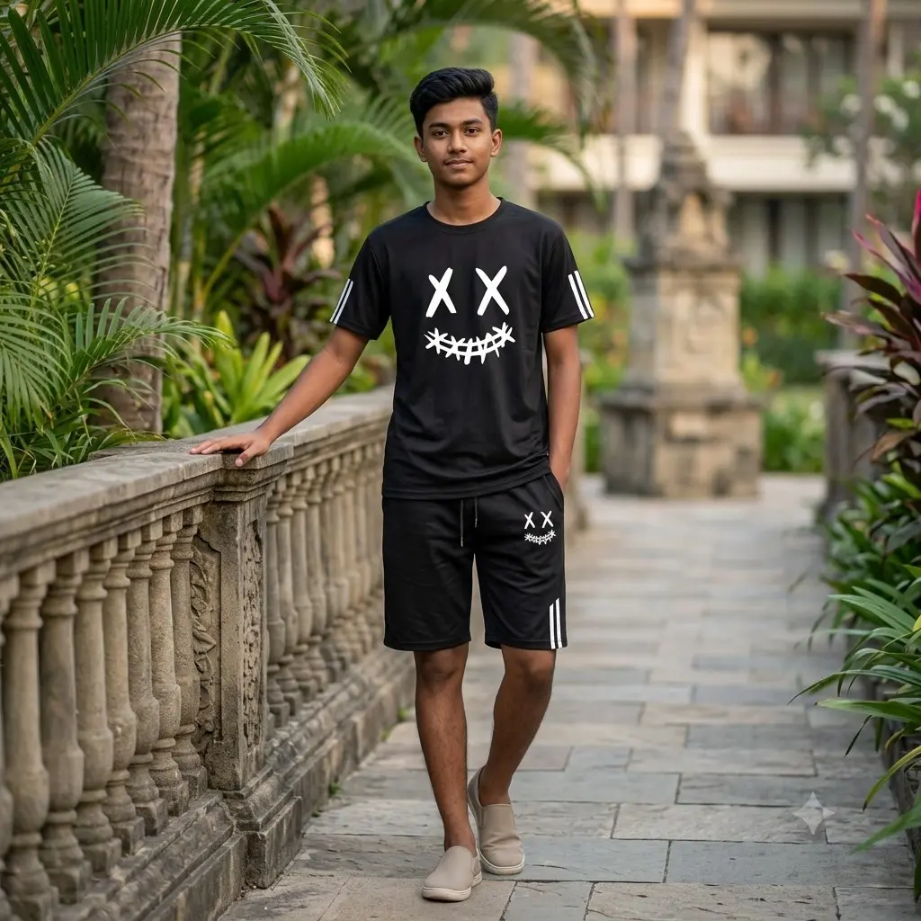 Mash T-Shirt and Short Pant Set