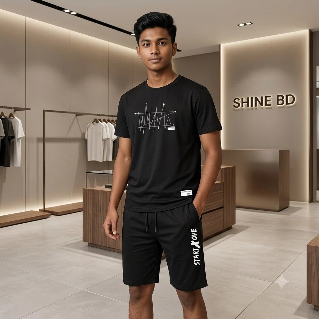 Mash T-Shirt and Short Pant Set