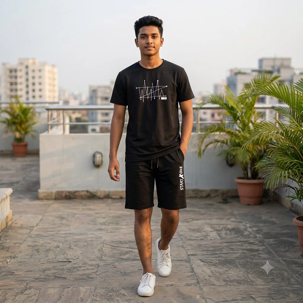 Mash T-Shirt and Short Pant Set