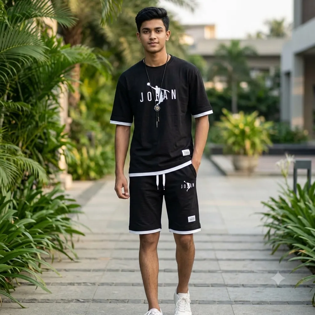 Mash T-Shirt and Short Pant Set