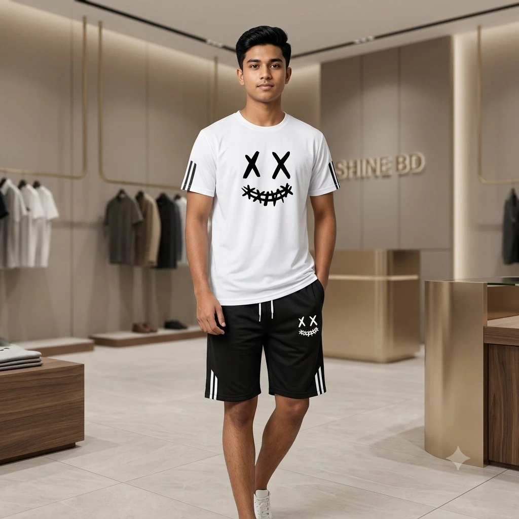 Mash T-Shirt and Short Pant Set