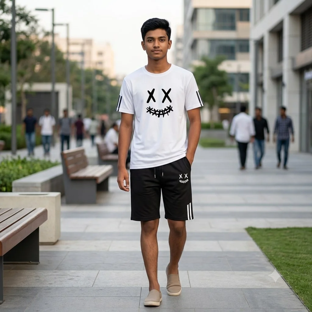 Mash T-Shirt and Short Pant Set