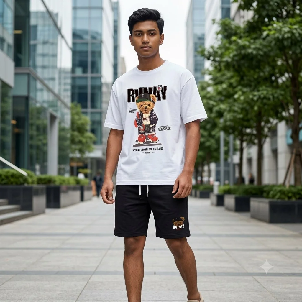 Mash T-Shirt and Short Pant Set
