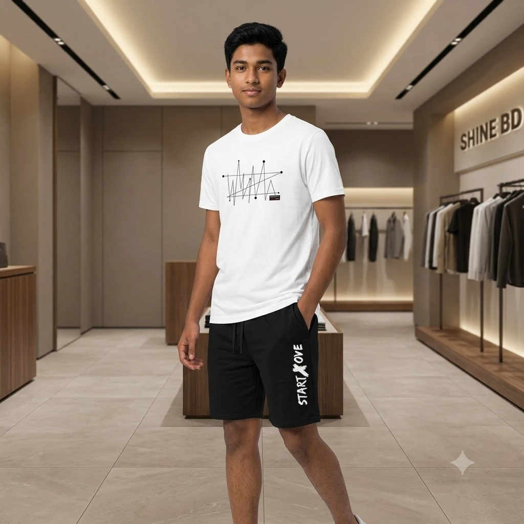 Mash T-Shirt and Short Pant Set