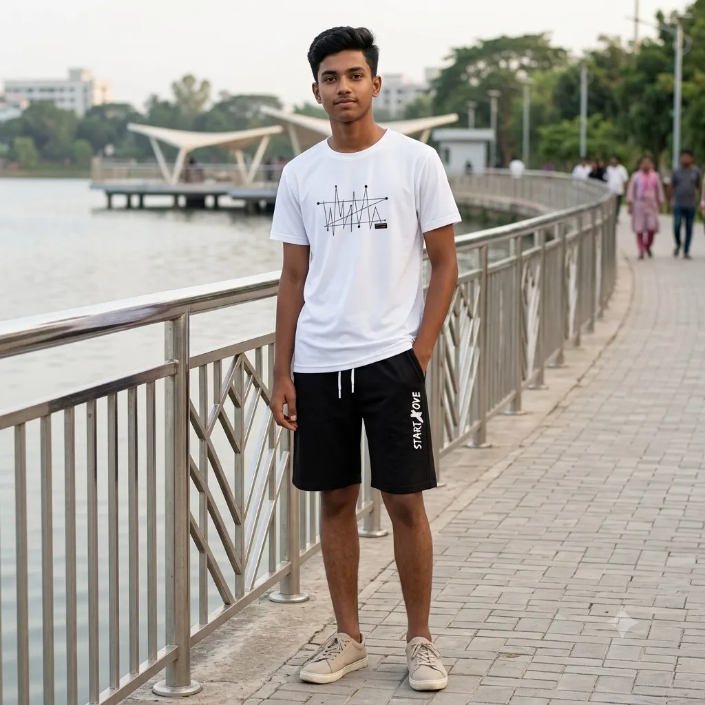 Mash T-Shirt and Short Pant Set