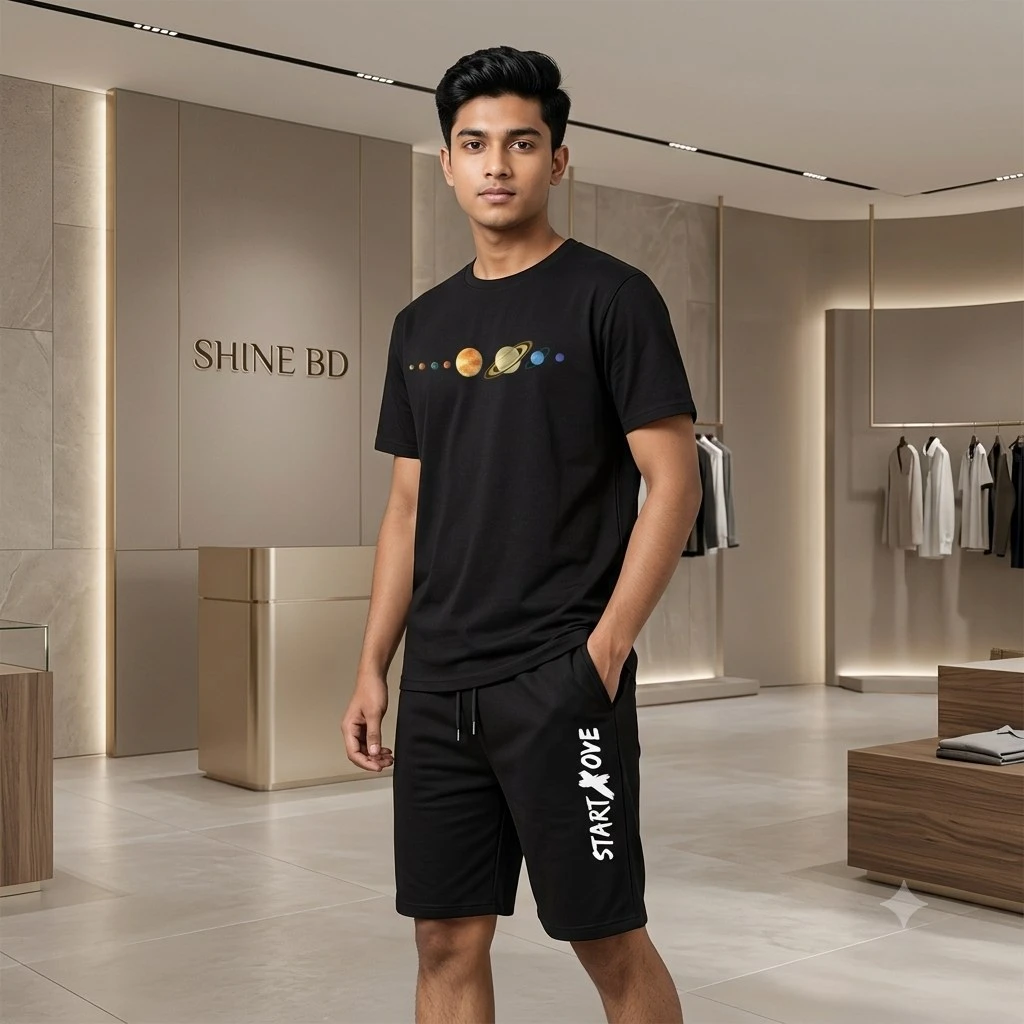 Mash T-Shirt and Short Pant Set