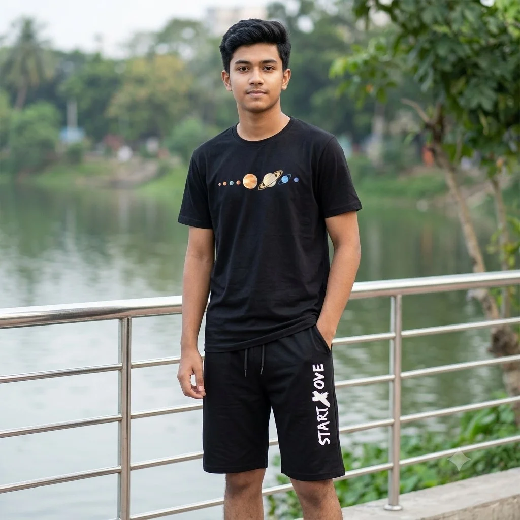 Mash T-Shirt and Short Pant Set