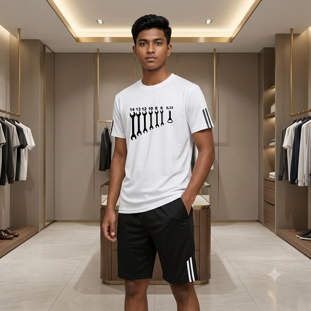 Mash T-Shirt and Short Pant Set