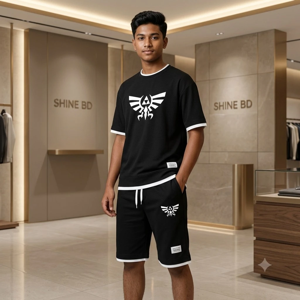 Mash T-Shirt and Short Pant Set
