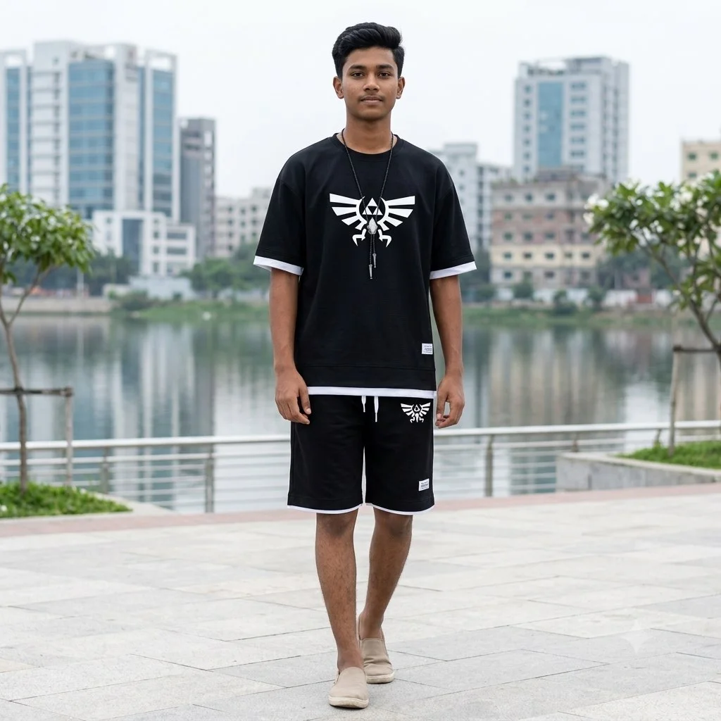 Mash T-Shirt and Short Pant Set