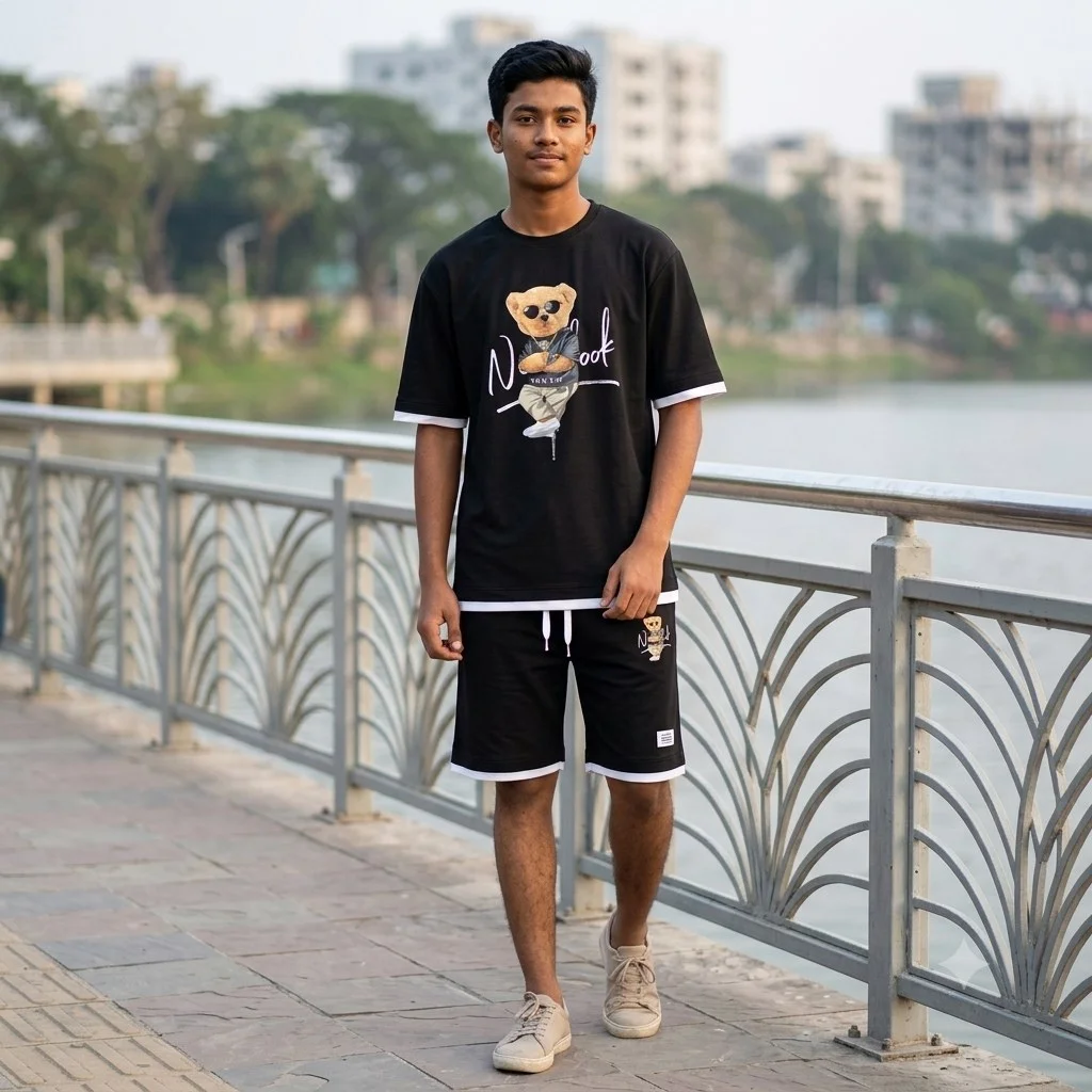 Mash T-Shirt and Short Pant Set
