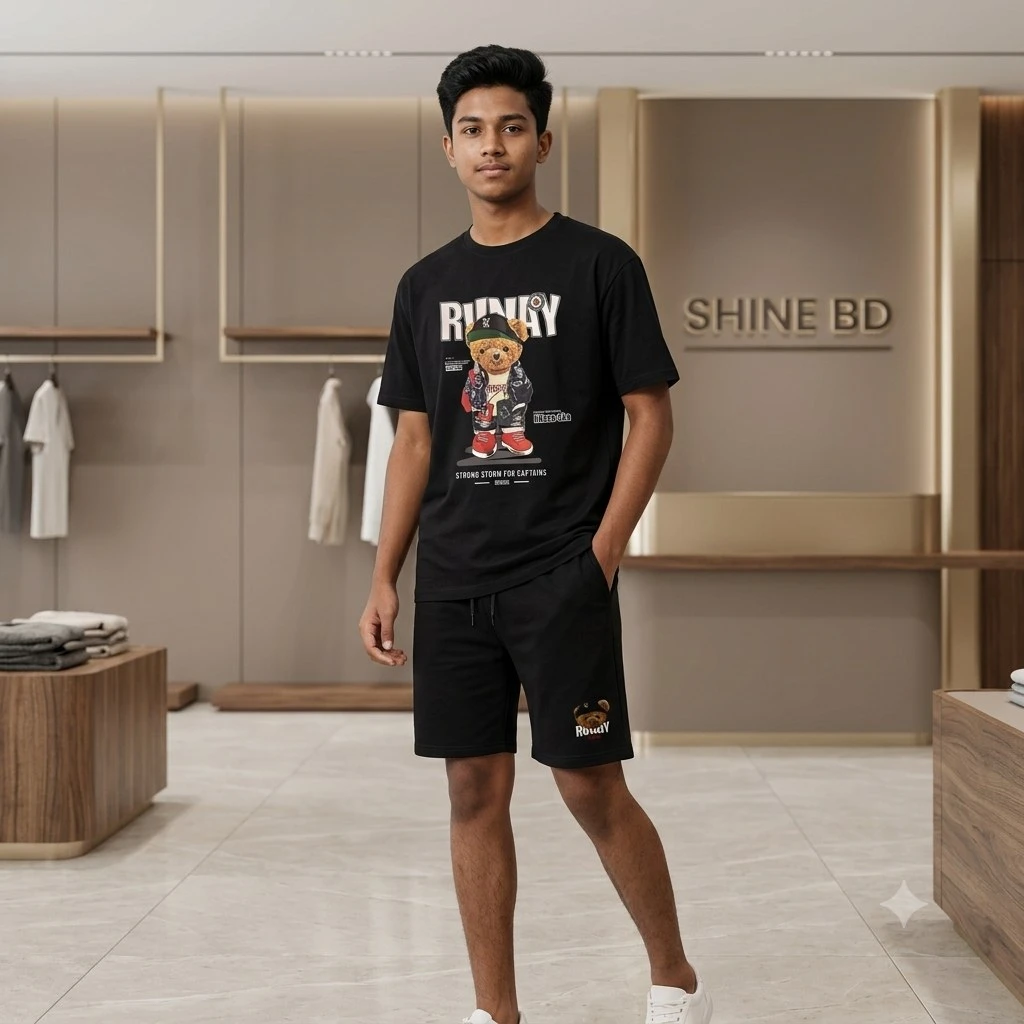 Mash T-Shirt and Short Pant Set