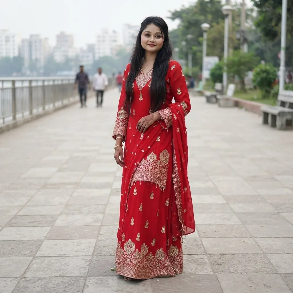 Indian Fox Georgette Thrree Piece