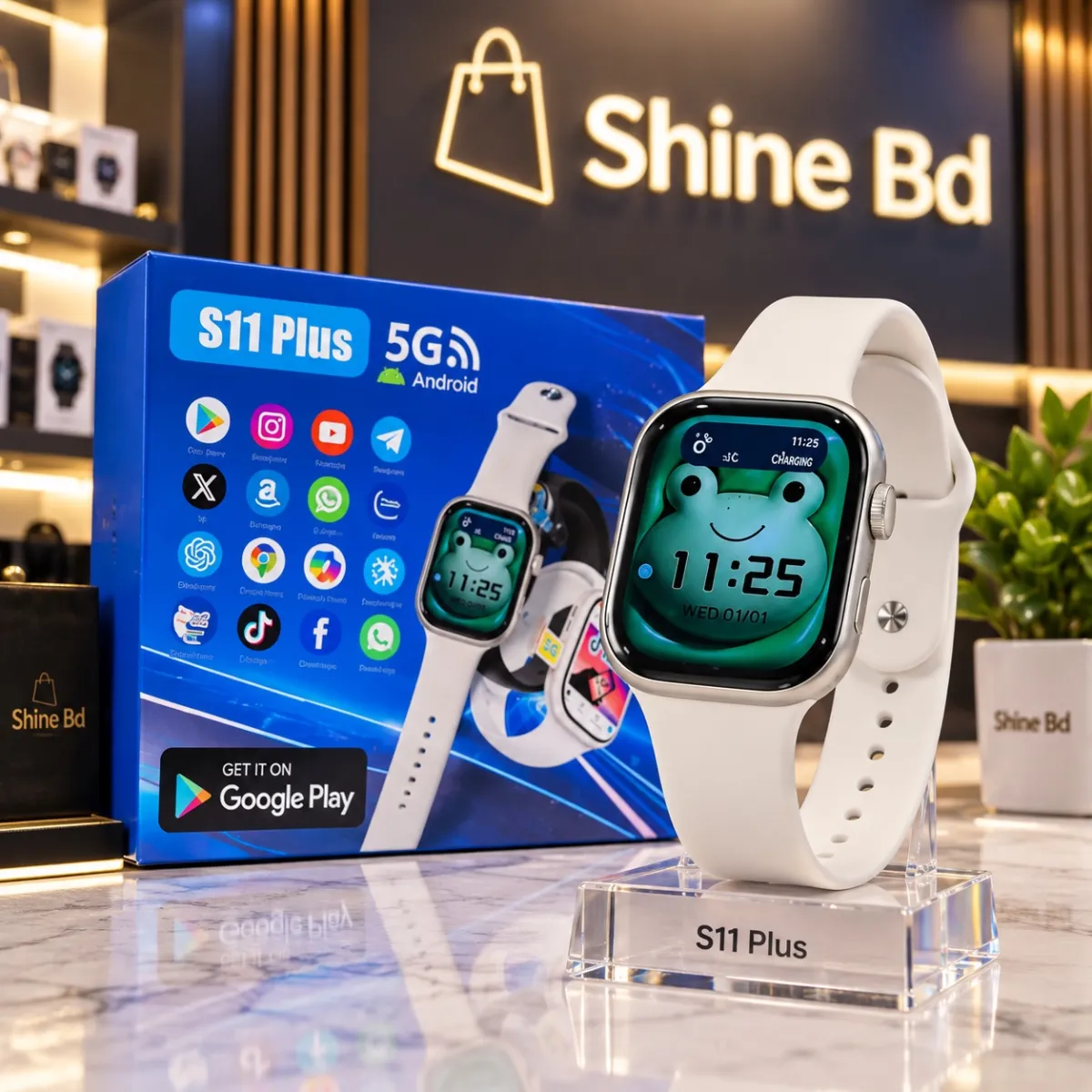 S11 Plus 5G Android Smart Watch