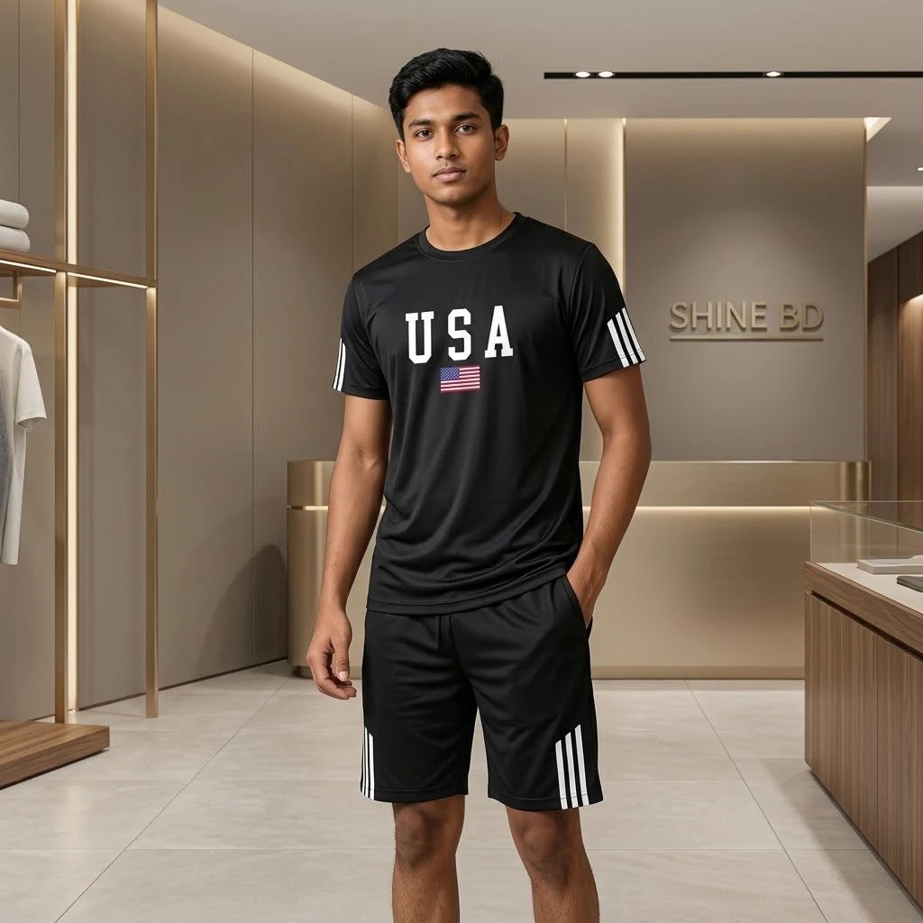 Mash T-Shirt and Short Pant Set