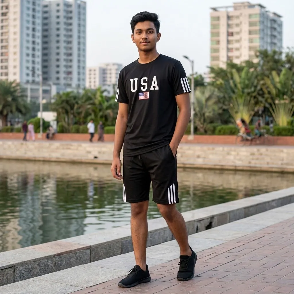 Mash T-Shirt and Short Pant Set