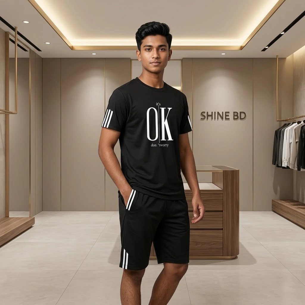 Mash T-Shirt and Short Pant Set