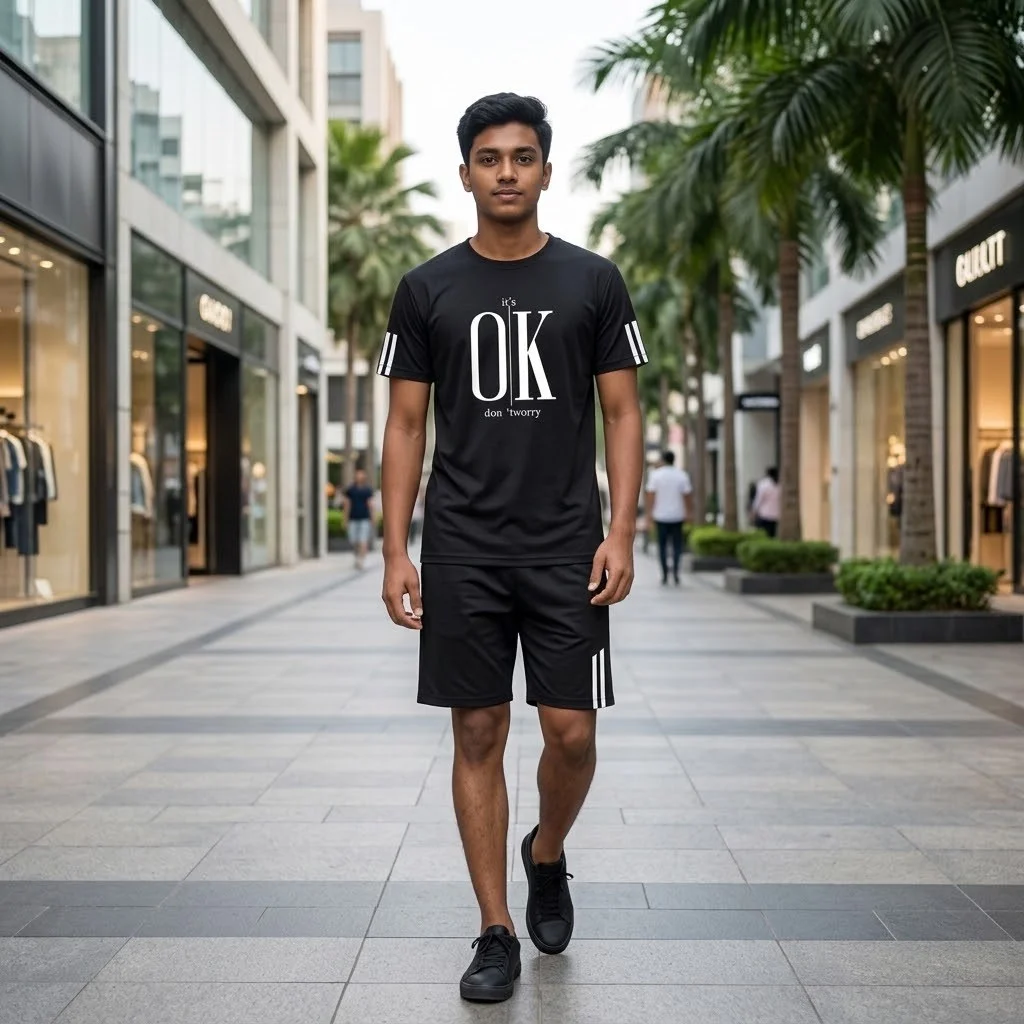 Mash T-Shirt and Short Pant Set
