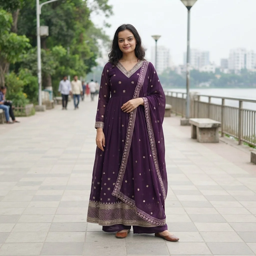 Three Piece Party Gown