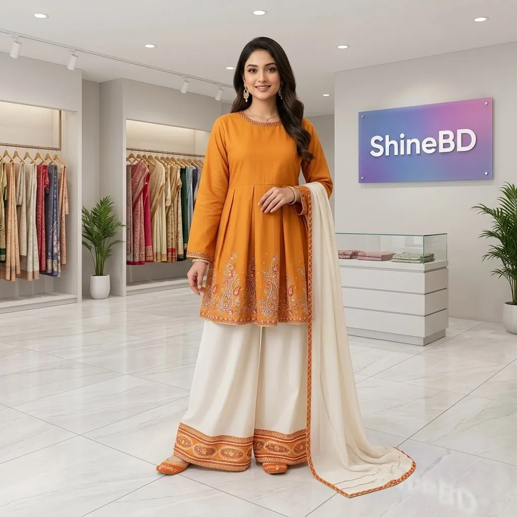 Diamond Georgette Three Piece