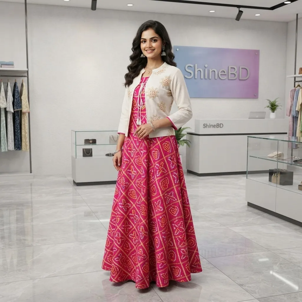 Gown Koti Two Piece