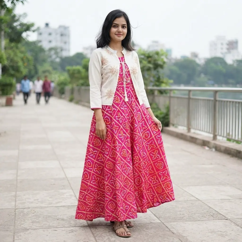 Gown Koti Two Piece