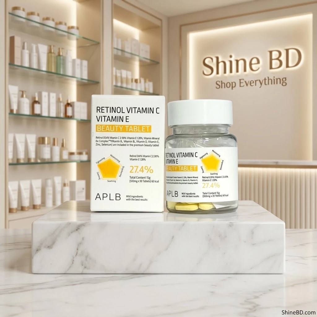 Aplb Retinol Vitamin C Vitamin E Beauty Tablet 30 Pcs